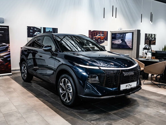 2026 Haval F7x II, синий, 3761010 рублей - вид 4