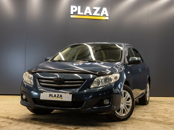 2007 Toyota Corolla AMT X (E140, E150), синий, 650000 рублей