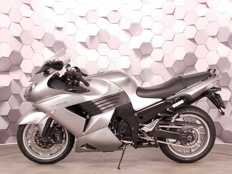 2007 Kawasaki ZZR 1400, серый, 699000 рублей, вид 4