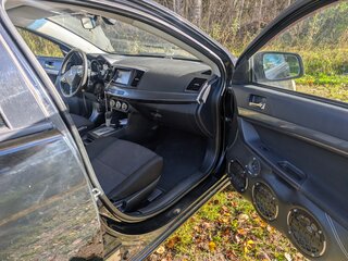 2008 Mitsubishi Lancer X, чёрный, 550000 рублей, вид 5
