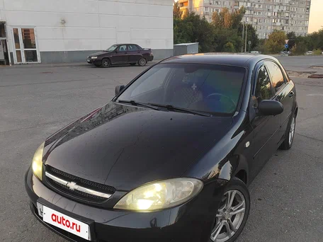 2007 Chevrolet Lacetti I, чёрный, 330000 рублей, вид 2