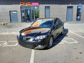2008 Mazda 3 I (BK) Рестайлинг, чёрный, 470000 рублей, вид 1