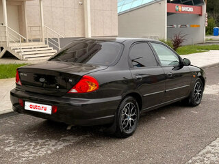 2007 Kia Spectra I Рестайлинг 2, чёрный, 280000 рублей, вид 2