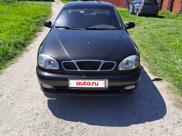 2008 Chevrolet Lanos I, чёрный