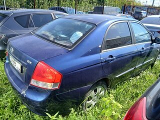 2008 Kia Cerato I Рестайлинг, синий, 210000 рублей, вид 2