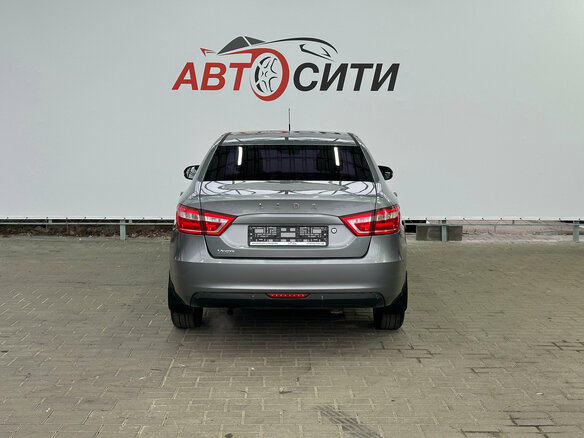 2016 Lada (ВАЗ) Vesta I, серый, 755000 рублей - вид 7