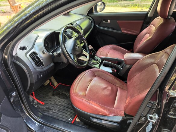 2012 Kia Sportage III, чёрный, 1200000 рублей - вид 6