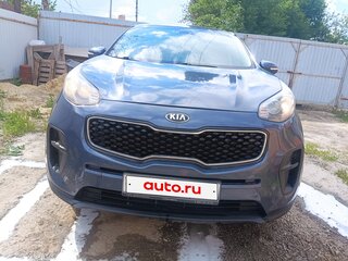 2017 Kia Sportage IV, синий, 1550000 рублей, вид 2