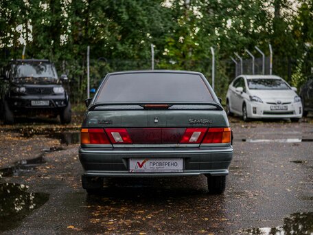2008 Lada (ВАЗ) 2115, зелёный, 175000 рублей, вид 4