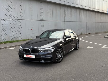 2018 BMW 5 серии 520d VII (G30/G31/G38), серый, 3400000 рублей, вид 2