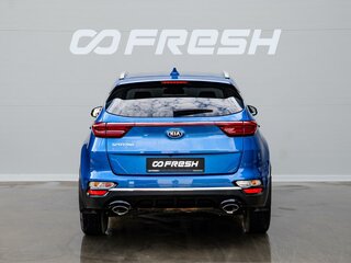 2020 Kia Sportage IV Рестайлинг, синий, 2720000 рублей, вид 4