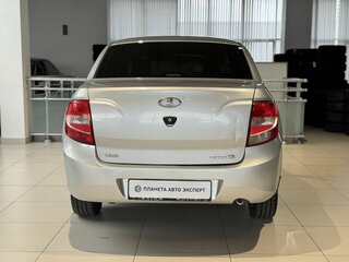 2013 Lada (ВАЗ) Granta I, серебристый, 360000 рублей, вид 5