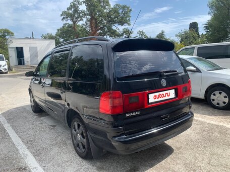 2003 Volkswagen Sharan I Рестайлинг, чёрный, 500000 рублей, вид 4
