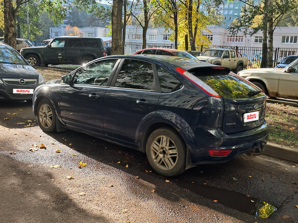 2008 Ford Focus II Рестайлинг, синий