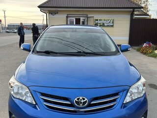 2010 Toyota Corolla X (E140, E150) Рестайлинг, синий, 999000 рублей, вид 2