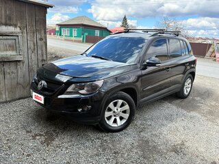 2008 Volkswagen Tiguan I, чёрный, 850000 рублей, вид 5