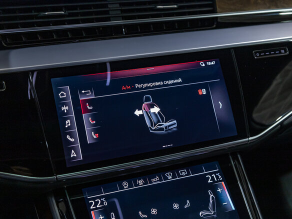 2019 Audi A8 50 TDI IV (D5), серый, 4849700 рублей - вид 20