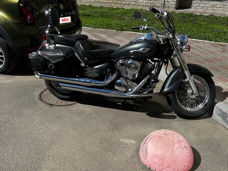 2006 Kawasaki VN900 Vulcan, чёрный, 530000 рублей, вид 1