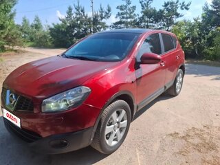 2010 Nissan Qashqai I Рестайлинг, красный, 1300000 рублей, вид 1