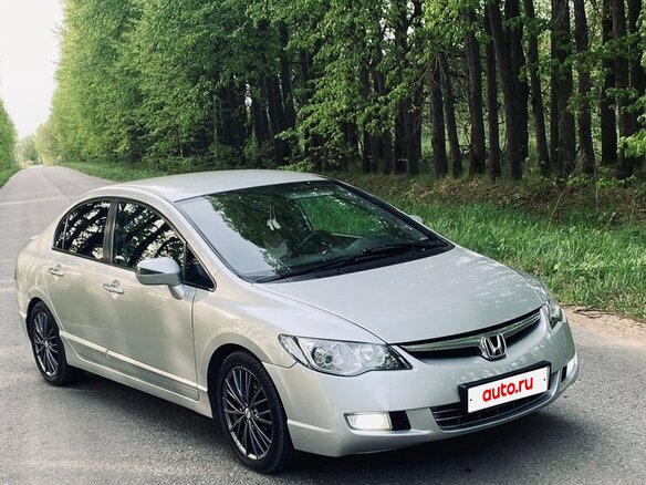 2008 Honda Civic VIII, серебристый, 700000 рублей - вид 8