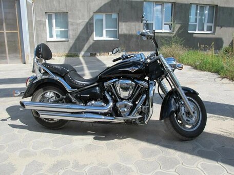 2007 Kawasaki VN2000 Vulcan, чёрный, 890000 рублей, вид 1