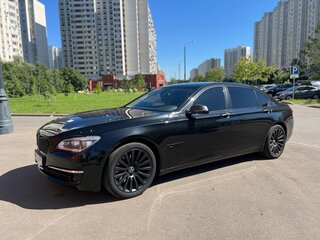 2012 BMW 7 серии Long 740Li xDrive V (F01/F02/F04) Рестайлинг, чёрный, 1390000 рублей, вид 2