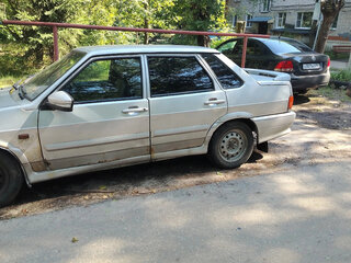 2008 Lada (ВАЗ) 2115, серебристый, 75000 рублей, вид 3