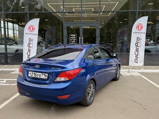 2013 Hyundai Solaris I, синий, 650000 рублей, вид 4