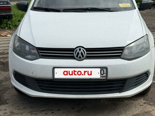 2014 Volkswagen Polo V, белый, 440000 рублей, вид 2