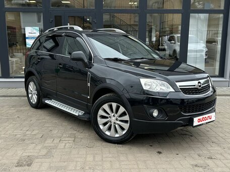 2013 Opel Antara I Рестайлинг, чёрный, 995000 рублей, вид 2