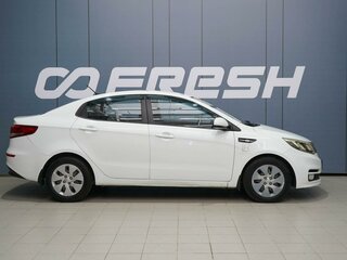 2015 Kia Rio III, белый, 1339000 рублей, вид 5