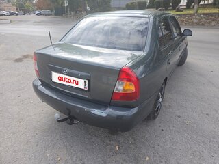 2008 Hyundai Accent ТагАЗ II, серый, 380000 рублей, вид 4