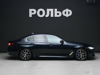 2022 BMW 5 серии 530i VII (G30/G31/G38) Рестайлинг, синий, 5450000 рублей, вид 5