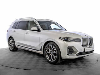 2019 BMW X7 40i I (G07), белый, 5250000 рублей, вид 3