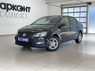 2019 Volkswagen Polo V Рестайлинг, чёрный, 1580000 рублей, вид 1