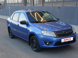 2017 Lada (ВАЗ) Granta I, голубой, 485000 рублей, вид 3