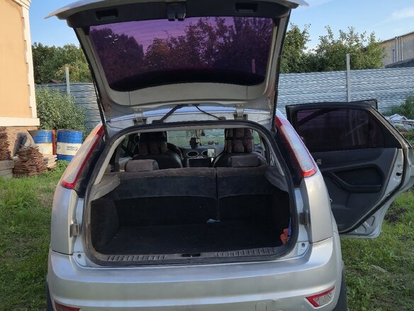 2008 Ford Focus II Рестайлинг, серебристый - вид 3