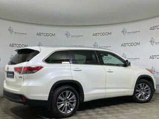 2014 Toyota Highlander III (XU50), белый, 2497700 рублей, вид 2
