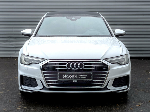 2021 Audi A6 45 TFSI V (C8), белый, 4150000 рублей - вид 1