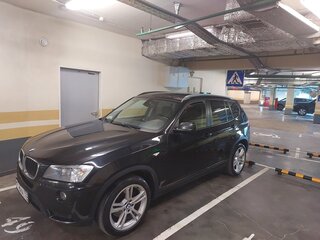 2012 BMW X3 20d xDrive II (F25), чёрный, 1950000 рублей, вид 1