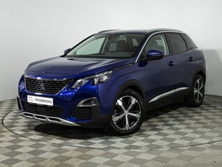 2018 Peugeot 3008 II, синий, 1565700 рублей, вид 1