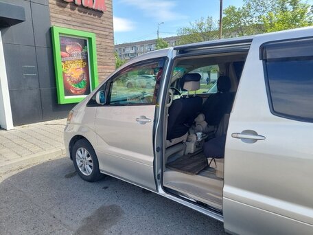 2002 Toyota Alphard I, серый, 1430000 рублей, вид 3