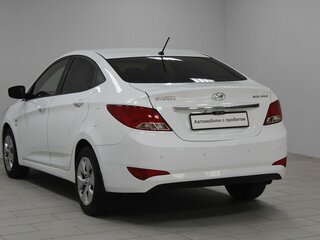 2014 Hyundai Solaris I, белый, 859900 рублей, вид 4
