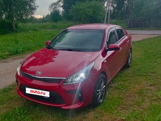 2017 Kia Rio IV, красный, 1220000 рублей, вид 2