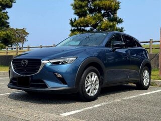 2023 Mazda CX-3 I Рестайлинг, синий, 1328000 рублей, вид 3