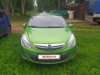 2013 Opel Corsa D Рестайлинг II, зелёный, 445000 рублей, вид 1
