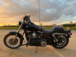 2007 Harley-Davidson Street Bob, чёрный, 750000 рублей, вид 2
