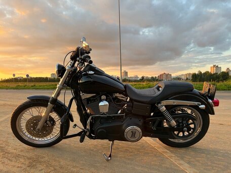 2007 Harley-Davidson Street Bob, чёрный, 750000 рублей, вид 2