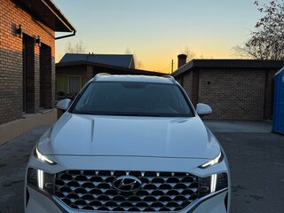 2021 Hyundai Santa Fe IV Рестайлинг, белый, 3300000 рублей, вид 3