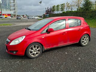 2008 Opel Corsa D, красный, 210000 рублей, вид 2